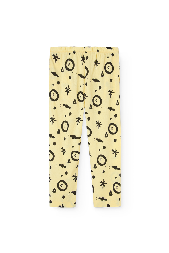 Soft Yellow Camaleon Sweatpants PRODUCT BACK