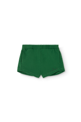 Dark Green Gardener Short Sweatpants PRODUCT FRONT