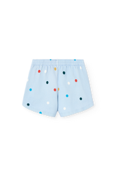 Polka dots Gardener Short Sweatpants PRODUCT BACK