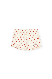 Raw White Gardener Short Sweatpants PRODUCT FRONT