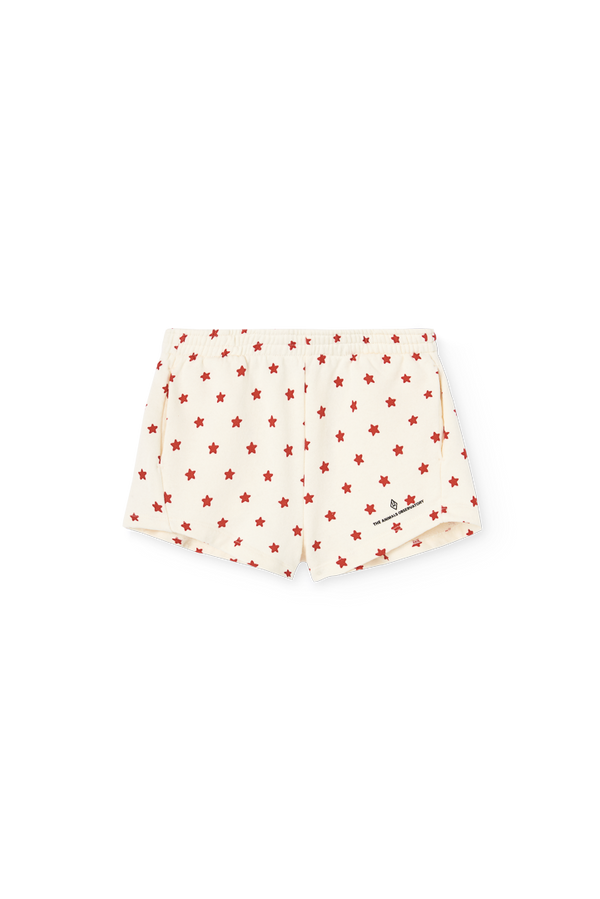 Raw White Gardener Short Sweatpants PRODUCT FRONT