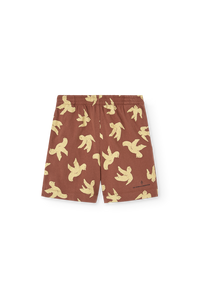 Brown Pelican Short Sweatpants COVER
