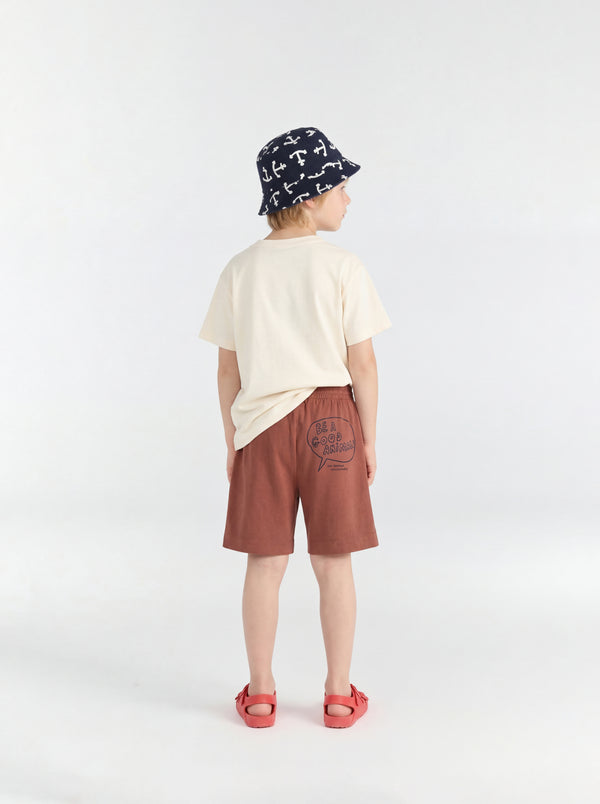 Brown Pelican Bermuda Shorts MODEL BACK