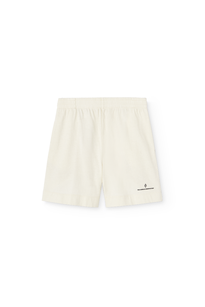 Raw White Pelican Short Sweatpants PRODUCT FRONT