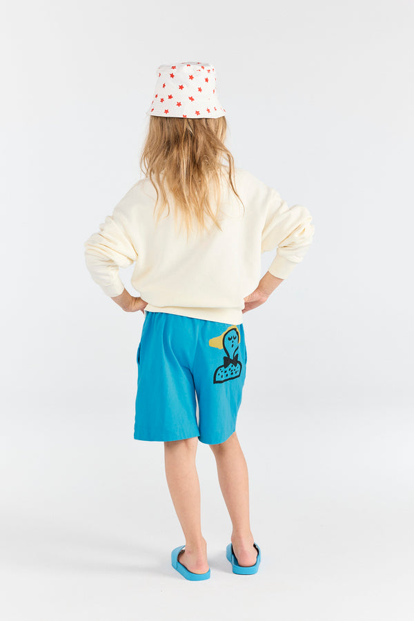Blue Pelican Short Sweatpants MODEL BACK