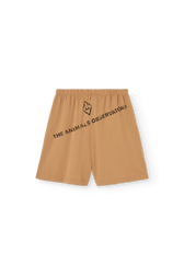 Camel Mole Bermuda Shorts PRODUCT BACK
