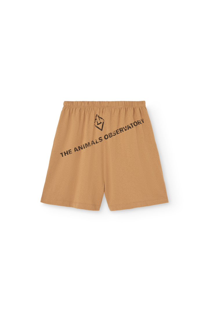 Camel Mole Bermuda Shorts PRODUCT BACK