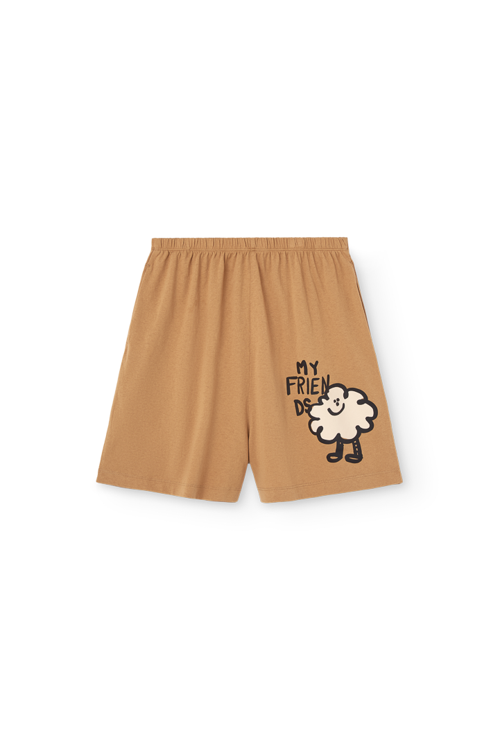 Camel Mole Bermuda Shorts PRODUCT FRONT