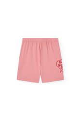 Soft Pink Mole Bermuda Shorts PRODUCT FRONT