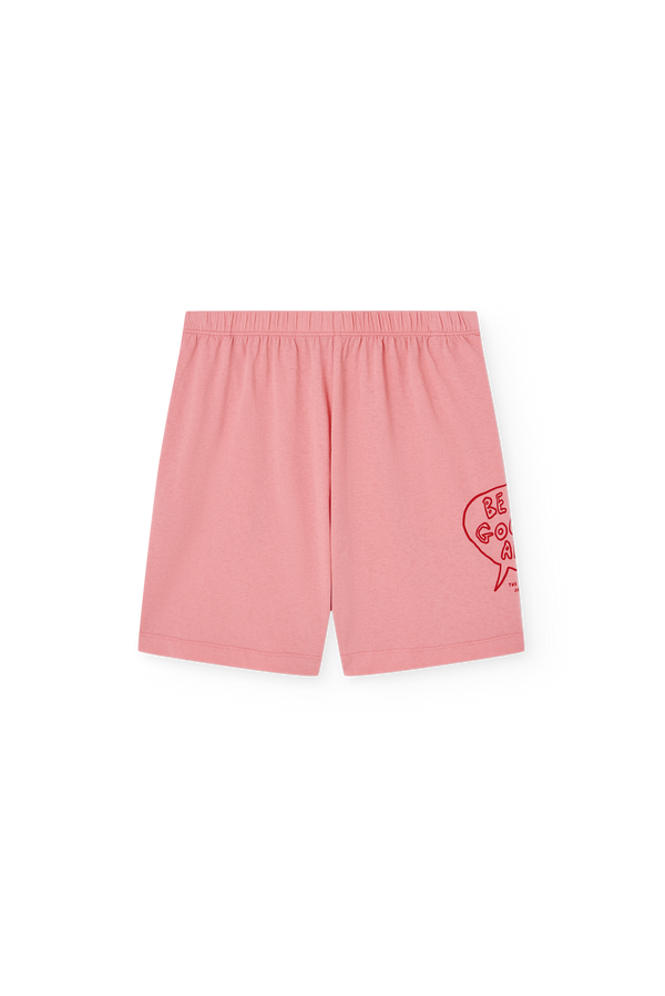 Soft Pink Mole Bermuda Shorts PRODUCT FRONT