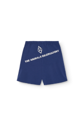 Deep Blue Mole Bermuda Shorts PRODUCT BACK