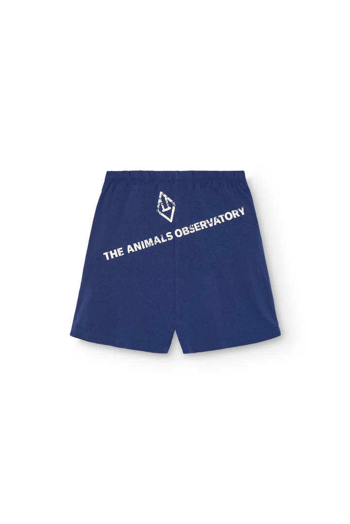 Deep Blue Mole Bermuda Shorts PRODUCT BACK
