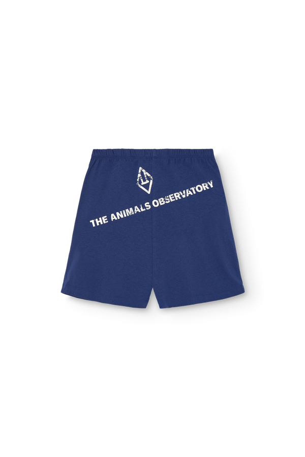 Deep Blue Mole Bermuda Shorts PRODUCT BACK