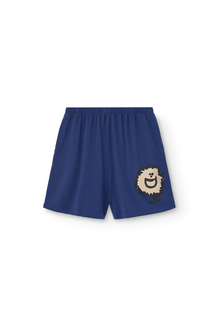 Deep Blue Mole Bermuda Shorts PRODUCT FRONT