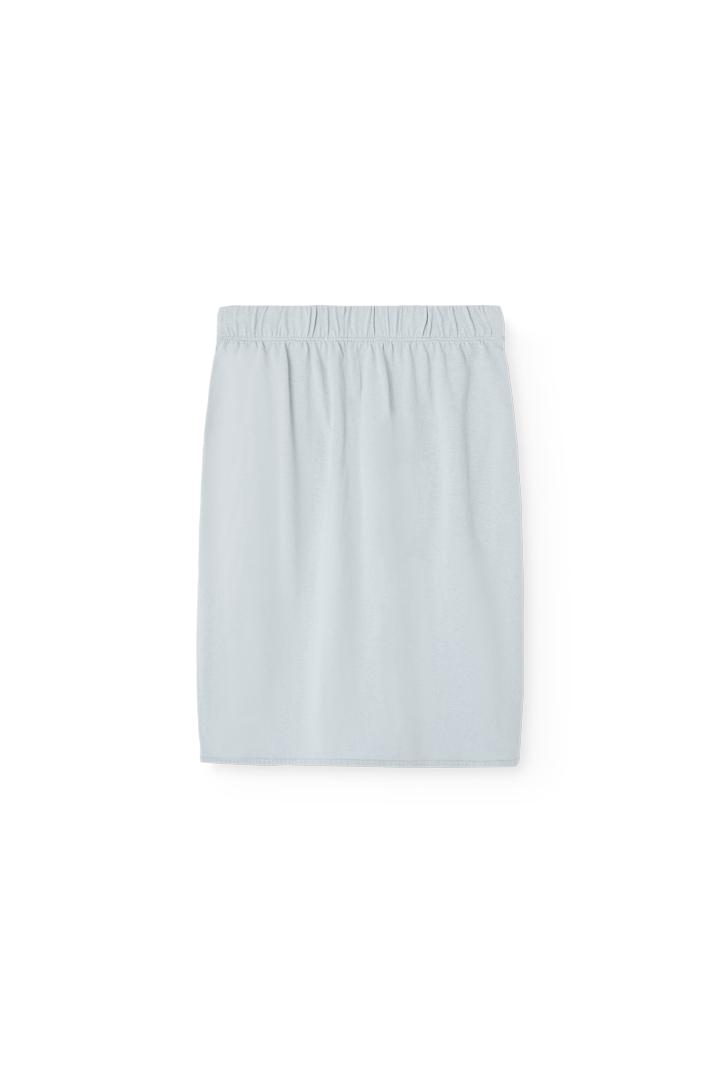 Blue Turkey Pleat Skirt PRODUCT BACK