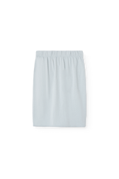Blue Turkey Pleat Skirt PRODUCT BACK