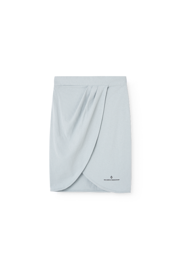 Blue Turkey Pleat Skirt PRODUCT FRONT