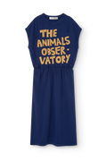 Deep Blue Orca Midi Dress