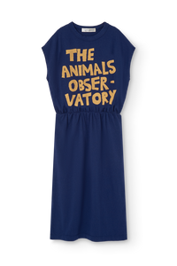 Deep Blue Orca Midi Dress COVER