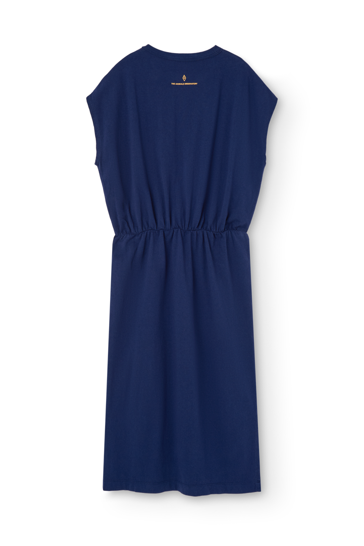 Deep Blue Orca Midi Dress PRODUCT BACK