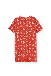 Anchors Walrus Dress PRODUCT BACK