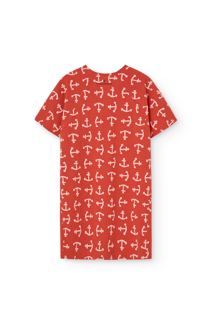 Anchors Walrus Dress PRODUCT BACK