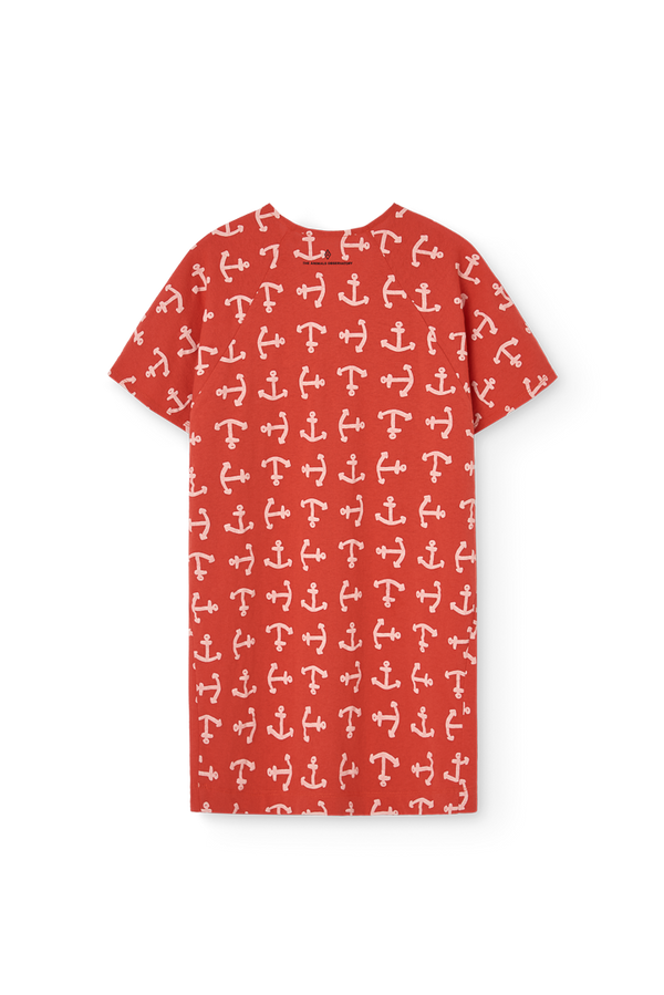 Anchors Walrus Dress PRODUCT BACK
