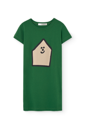 Dark Green Gorilla Dress PRODUCT FRONT