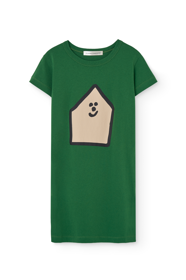 Dark Green Gorilla Dress PRODUCT FRONT