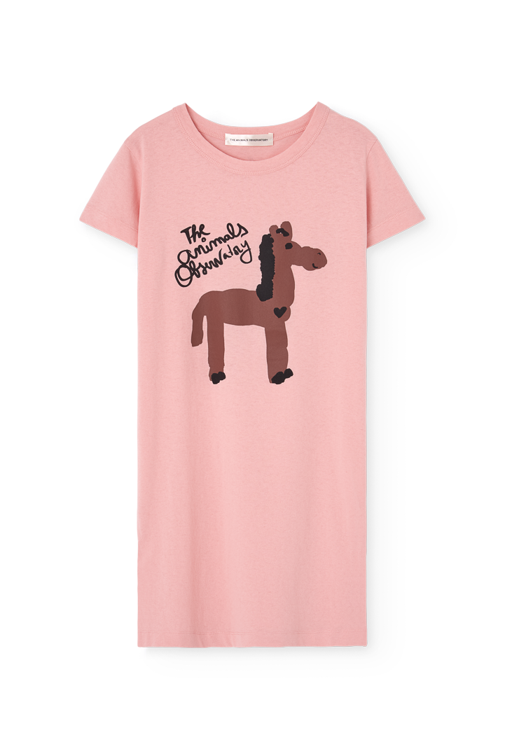 Soft Pink Gorilla Dress PRODUCT FRONT