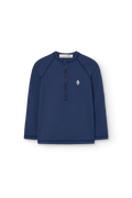 Deep Blue Deer Swim Top