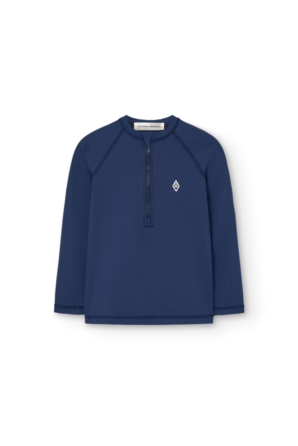 Deep Blue Deer Swim Top PRODUCT FRONT