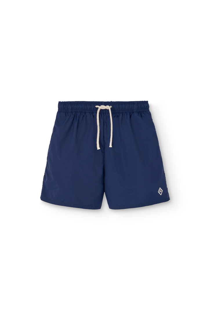 Deep Blue Puppy Shorts COVER