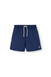 Deep Blue Puppy Shorts PRODUCT FRONT