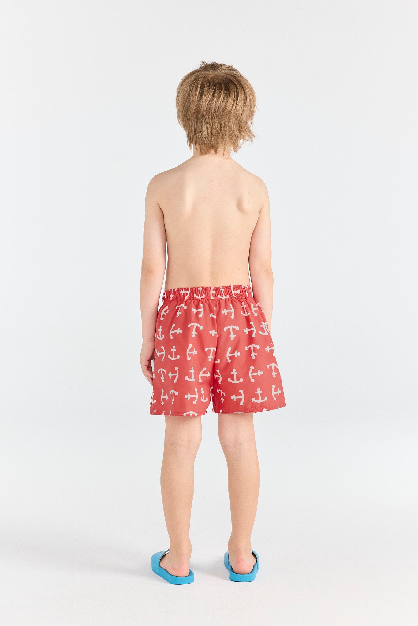 Anchors Puppy Shorts MODEL BACK