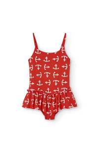 Anchors Clownfish Swimsuit COVER