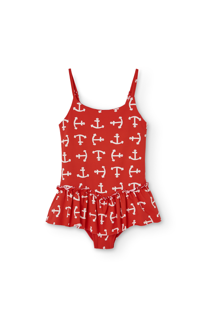 Anchors Clownfish Swimsuit COVER