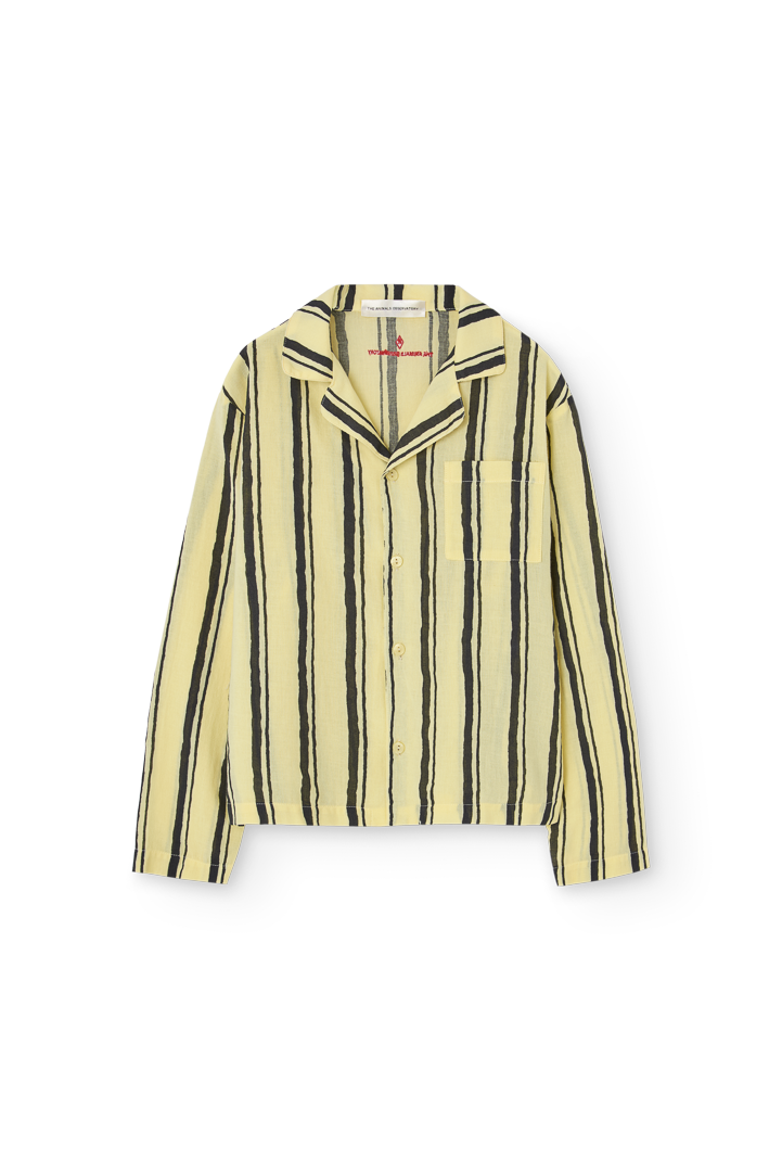 Soft Yellow Wolf Shirt COVER