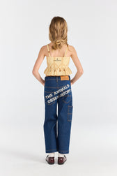 Soft Brown Quail Top MODEL BACK