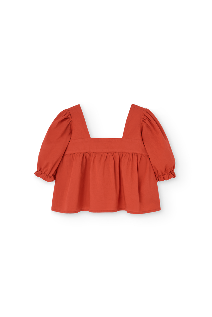 Red Mandril Blouse PRODUCT FRONT