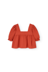 Red Mandril Blouse PRODUCT FRONT