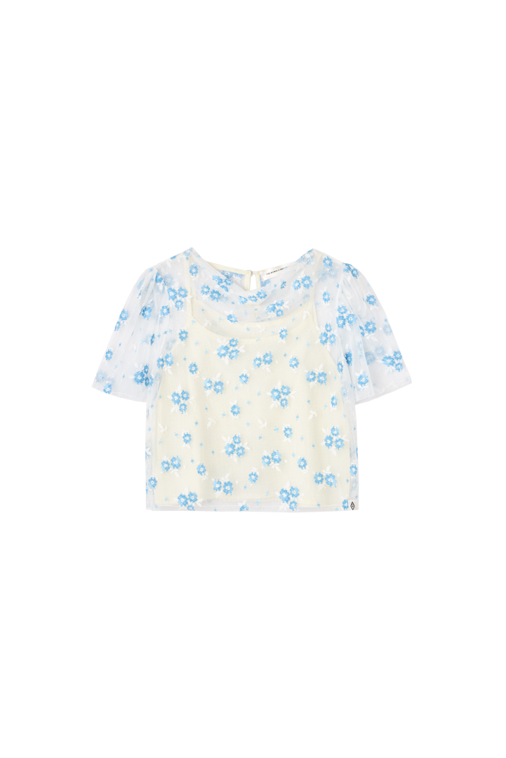 Raw White Seagull Blouse PRODUCT FRONT