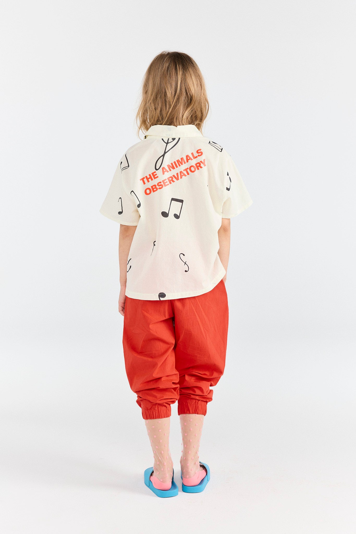 Red Elephant Pants MODEL BACK