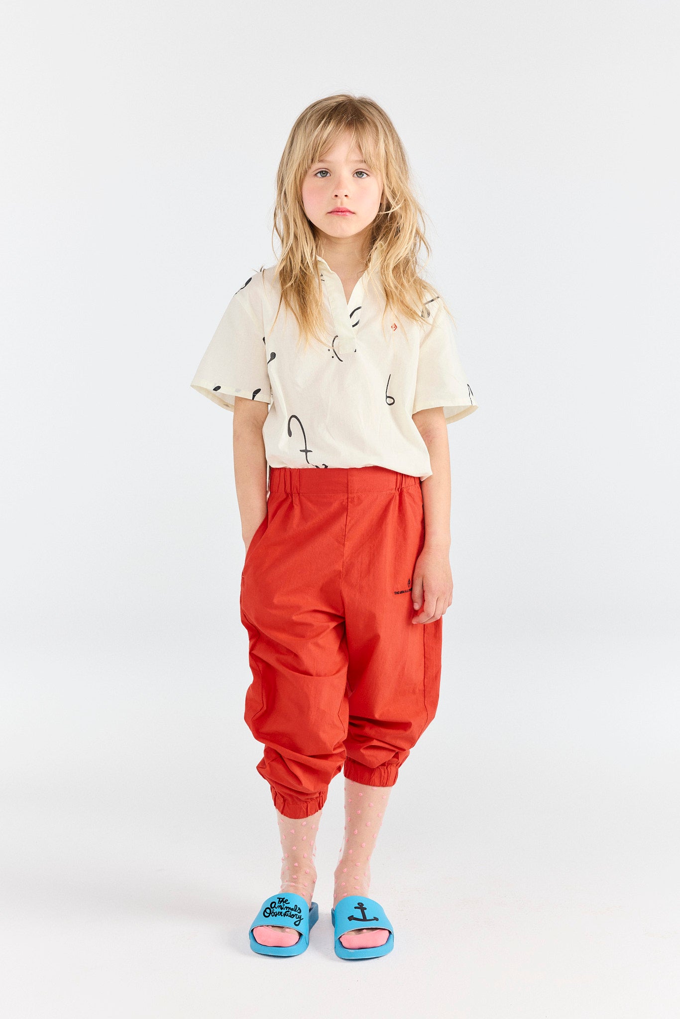 Red Elephant Pants MODEL FRONT
