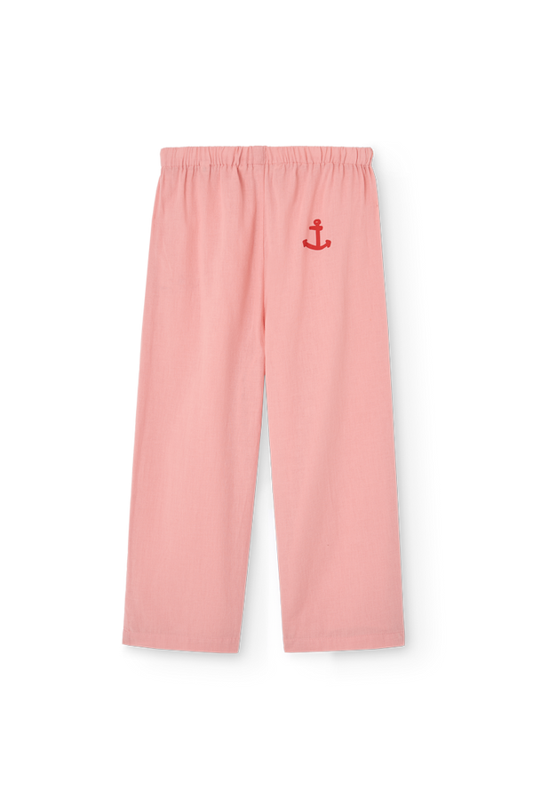 Soft Pink Antelope Pants PRODUCT BACK