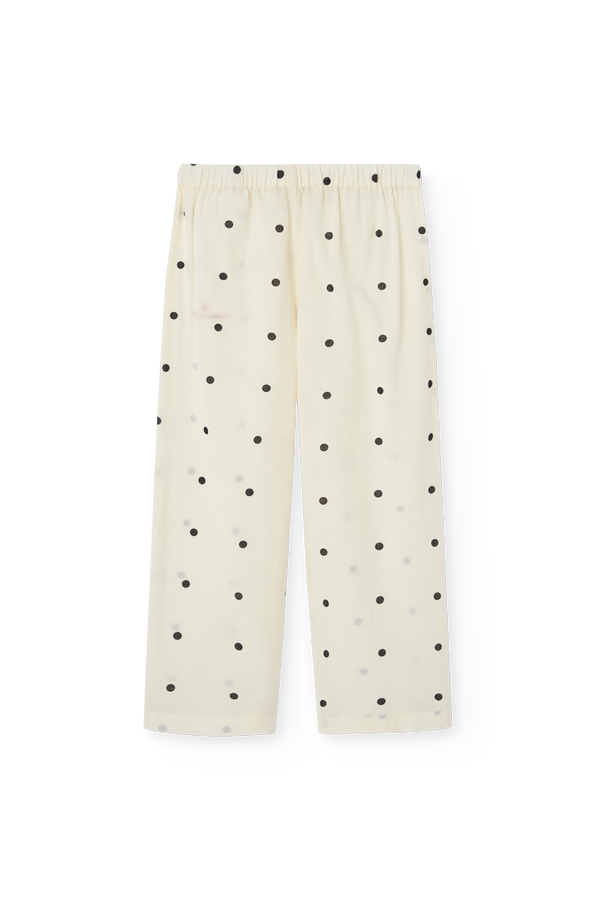 Raw White Antelope Pants PRODUCT BACK