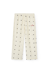 Raw White Antelope Pants PRODUCT FRONT