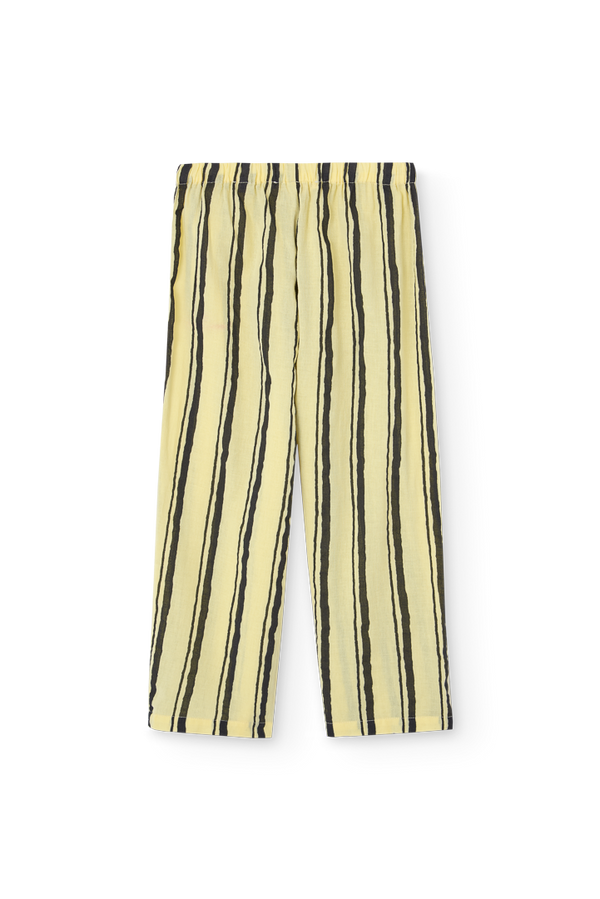 Soft Yellow Antelope Pants PRODUCT BACK