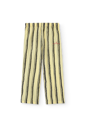 Soft Yellow Antelope Pants PRODUCT FRONT