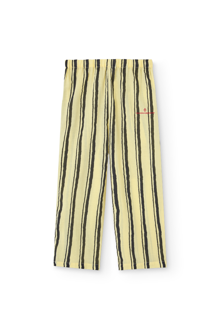 Soft Yellow Antelope Pants PRODUCT FRONT